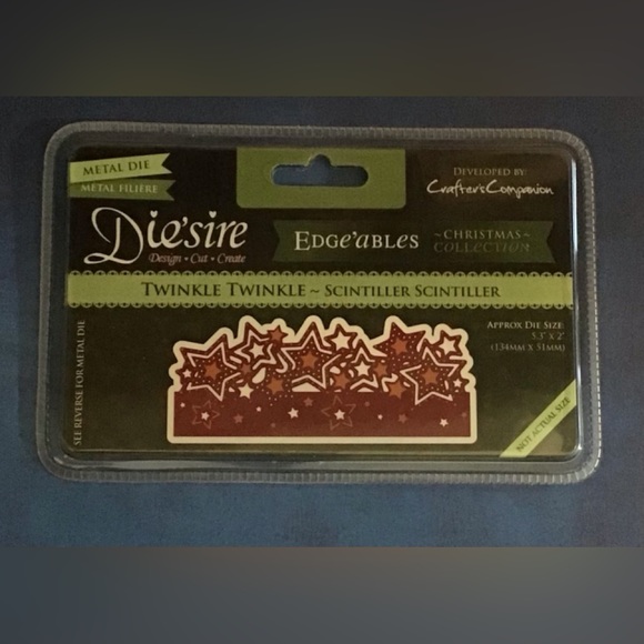 Crafter’s Companion Edge’ables Twinkle Twinkle Die - Picture 1 of 2